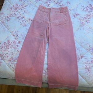 Maeve Pink Corduroy Pants
